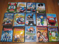 14x DVD Videos for Kids Thomas the Train Thunderbirds