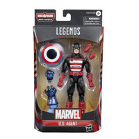 Marvel Legends US Agent action figure, Collector build a figure