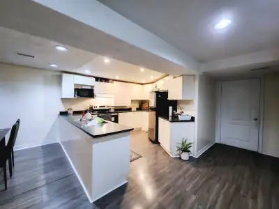 Two bedroom and den basement in Mississauga near Heartland.