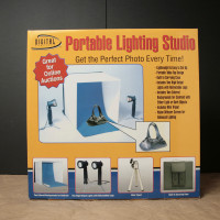 LIKE NEW Digital Concepts Portable Lighting Studio