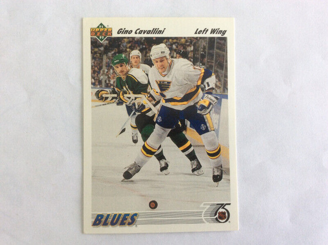 1989-1992 St. Louis Blues Hockey Cards in Arts & Collectibles in Winnipeg - Image 2