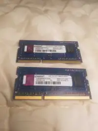 Ram Laptop 4GB Kingston PC3-10600 DDR3-1333MHz SODIMM 204-Pin