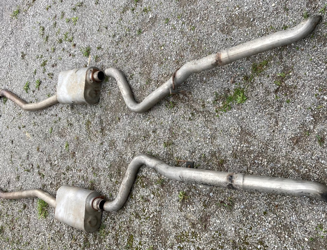 Complete 2 1/2” stainless exhaust fits Chevy X body in Engine & Engine Parts in Hamilton