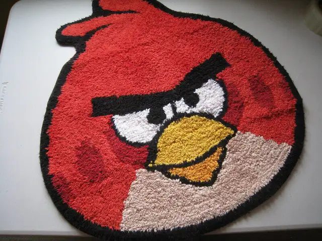 Angry Birds small rug in Other in Guelph - Image 2