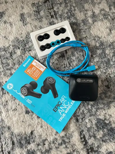 JLab Audio Epic Air ANC True Wireless In Ear Earbuds, View more