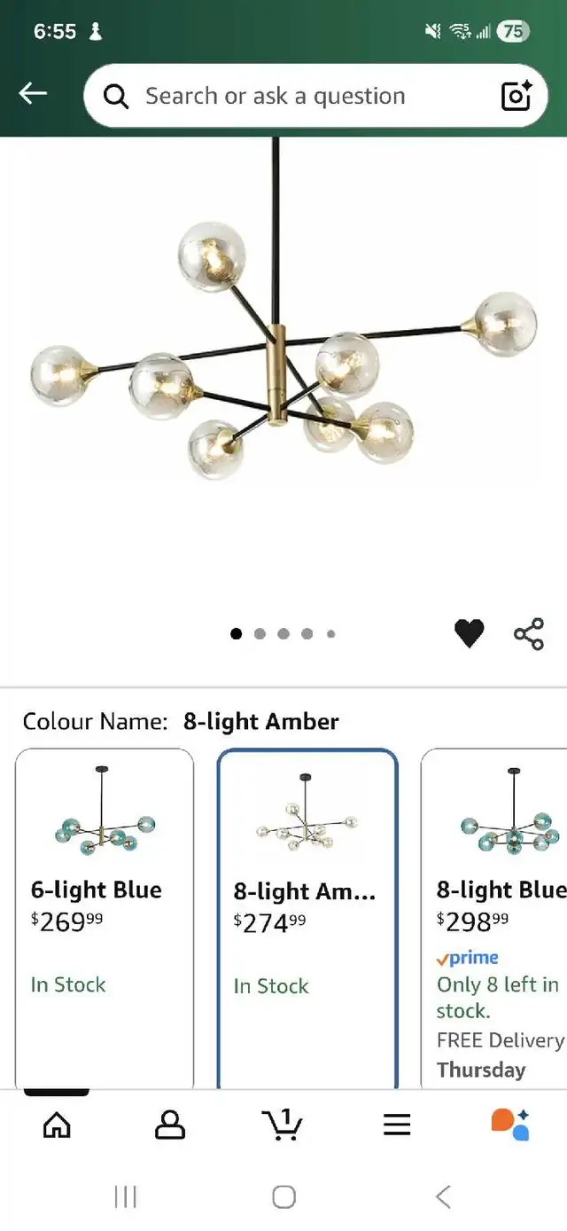 Modern quality chandelier in Indoor Lighting & Fans in Hamilton - Image 3