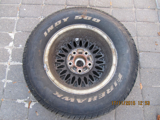 VintageClassicOldsmobileCutlass Supreme Rims and Tires VeryRare! in Tires & Rims in Mississauga / Peel Region - Image 4