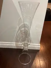 Glass Double Vase