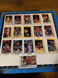 Basketball Panini Stickers 1991 MINT HOF Lot of 16 Magic,Moses