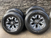 Toyota Wheels with Studded Winter Tires