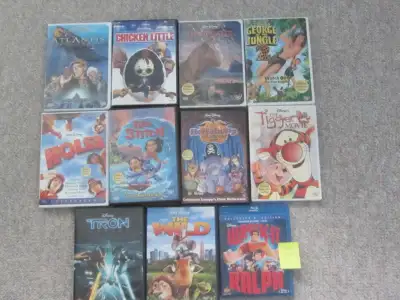 A Variety of Disney Movies on DVD, View more