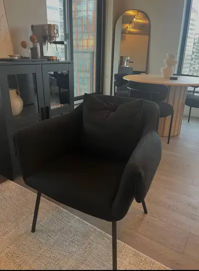 Black Accent Chair  , View more