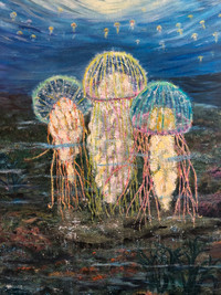 JELLYFISH on CANVAS