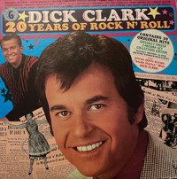 Dick Clark Double Vinyl Record Album