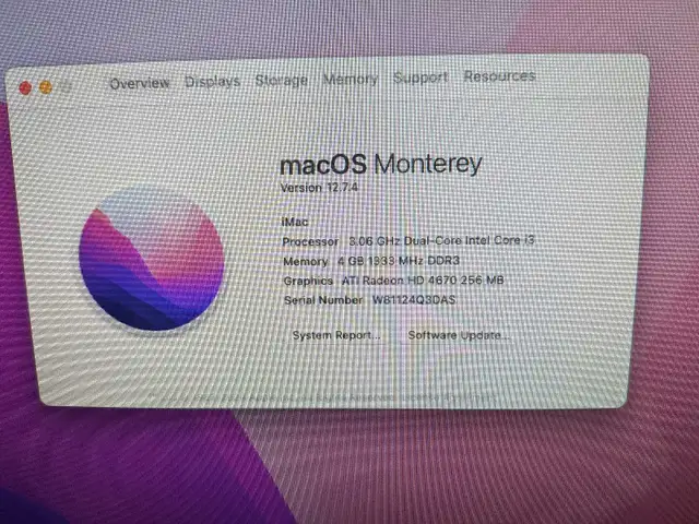 21.5" iMac, Core i3 Processor, macOS Monterey  in Desktop Computers in Calgary - Image 3