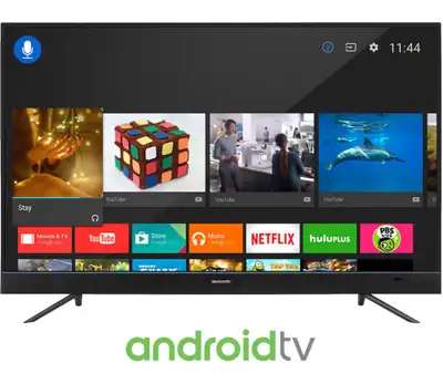  65 INCH 4K UHD SMART ANDROID TV!! **FREE DELIVERY!!**, View more