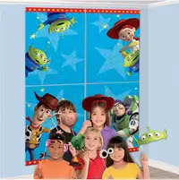 Toy Story 4 Party Scene Setters with Photo Props