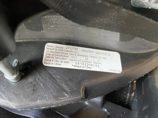 Graco Click Connect Infant Car Seat in Strollers, Carriers & Car Seats in Edmonton - Image 3