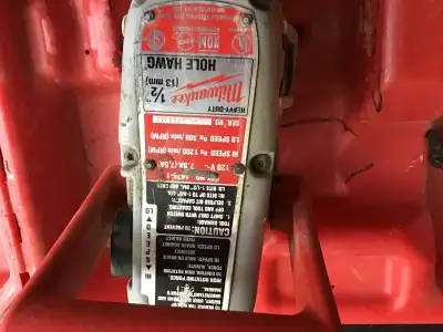 Hole Hog (right angle) drill, View more