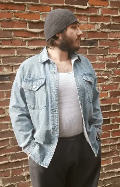 Large Men's Jean Jacket, View more