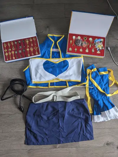 Woman's Lucy Heartfilia Costume and Cosplay Wig, View more