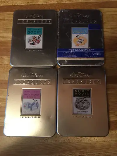 COLLECTABLE DVD SETS-WALT DISNEY TREASURES-$60.00 +, View more