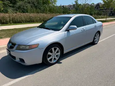 2005 Acura TSX, 4 door, auto, 2.4L, am/fm radio cd player, body has 450kms, used engine installed in...