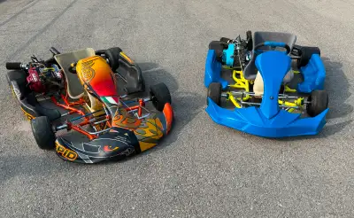 I have two racing go karts for sale, both have genuine Honda race prepped engines. Both karts work a...