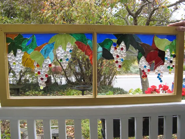 Stained Glass Grape Vine64959967443713120