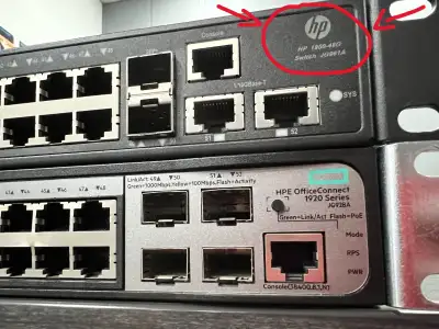 HPE Officeconnect 1950-48G-2SFP+-2XGT Managed Ethernet Switch, View more
