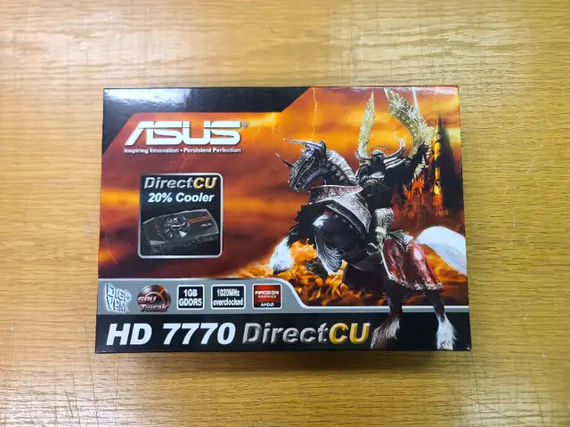 Asus Radeon HD 7770 DirectCU Graphics Card For Sale in System Components in City of Toronto - Image 2