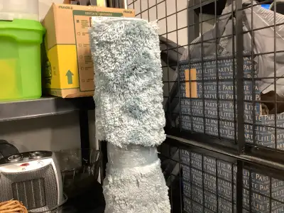 Blue grey sag rug. , View more