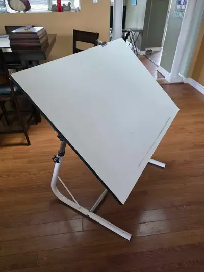 Drafting table and optional chair, View more