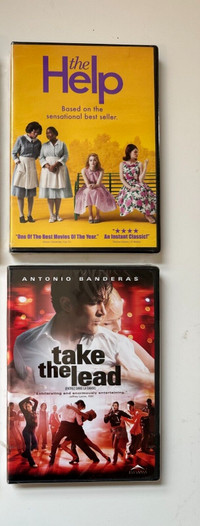 The Help or Take the Lead DVD $3 Each