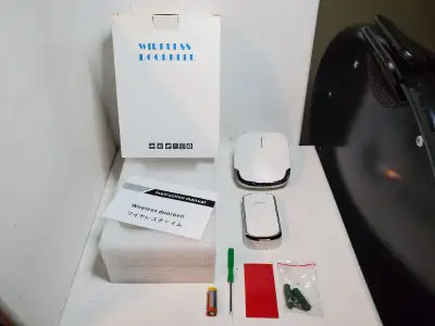Wireless doorbell 1 button 1 bell + accessories neuf/brand new, View more