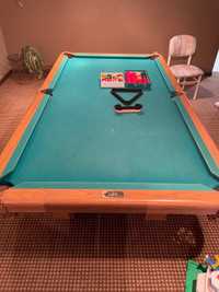Pool Table and Accessaries 