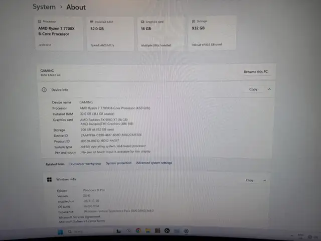 Custom AMD Ryzen 7 7700X Gaming PC566077560340490242