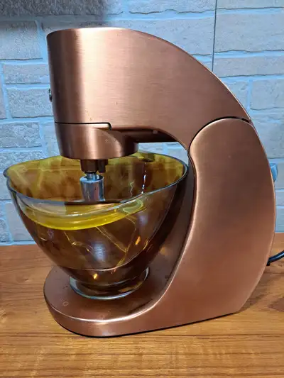 Antique Copper Attrezzi is a top of the line mixer, The Jenn-Air Attrezzi stand mixer is a model lin...