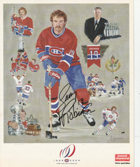 Larry Robinson Autographed 8 by 10 photo