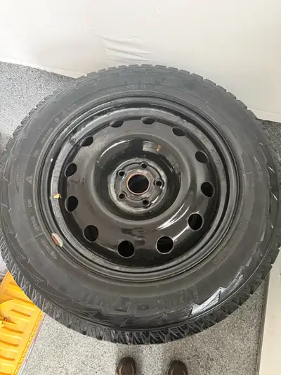 Winter tires with rims size 235/65/18 Great condition