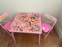 Art Table for Little Kids