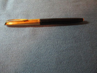 VINTAGE WATERMAN C.F. FOUNTAIN PEN-14K-MADE IN FRANCE-RARE!