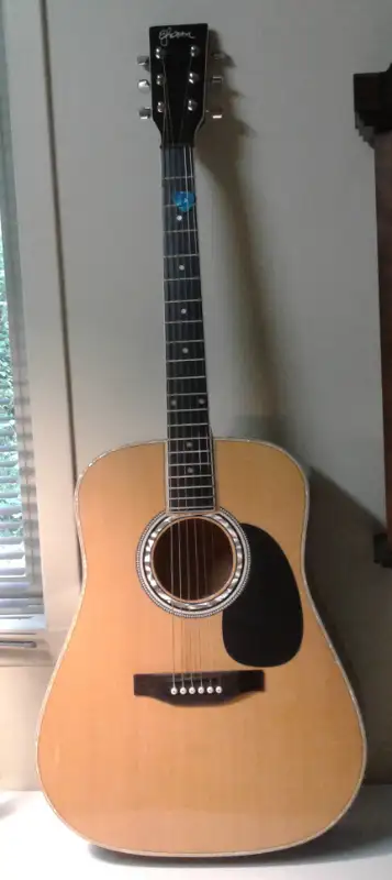 Guitare accoustique/électrique avec ampli, très propre, View more