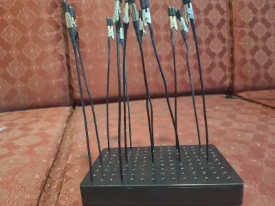model painting stand base holder with 12 alligator clips, View more