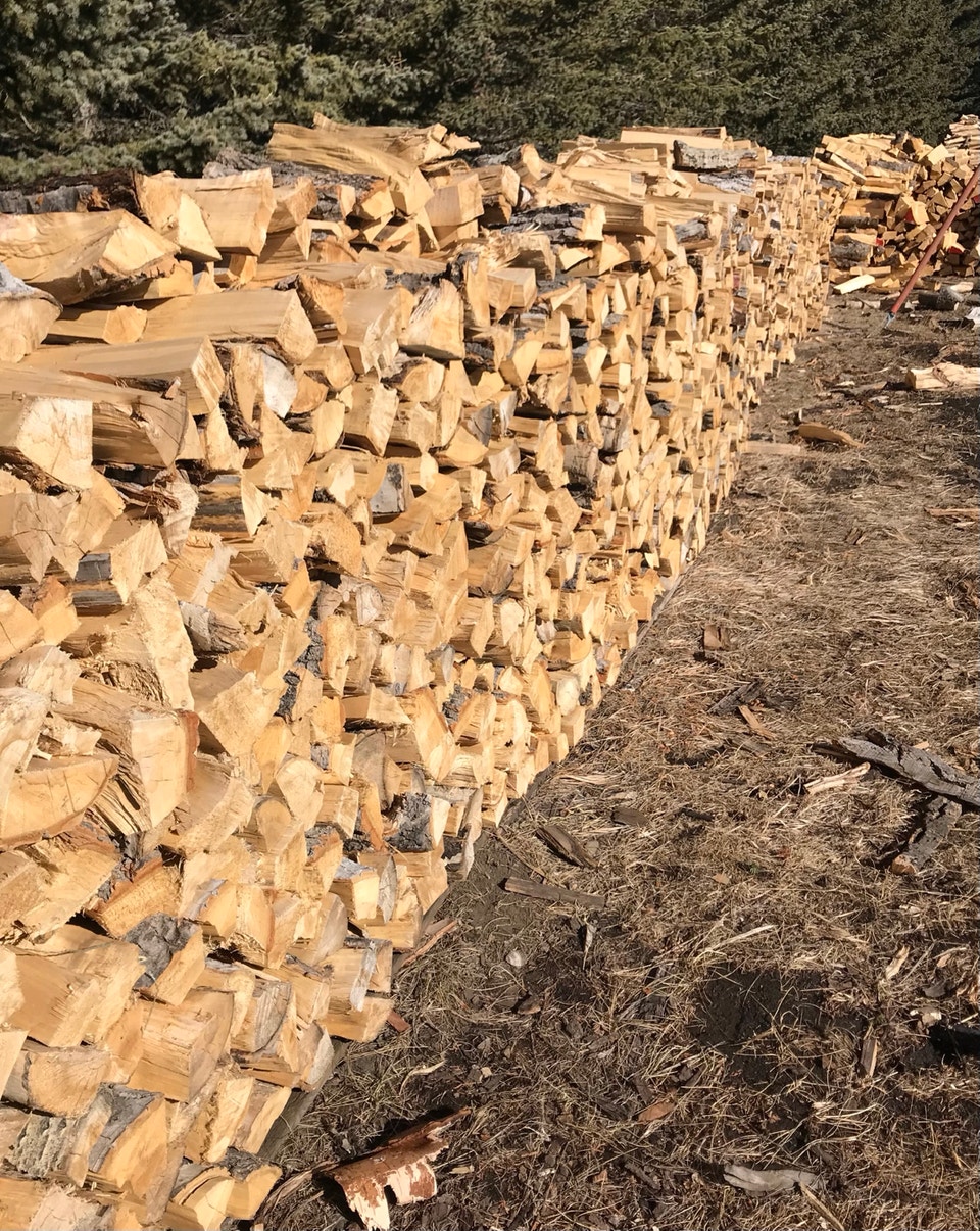 Dry split poplar firewood for sale. | BBQs & Outdoor Cooking | Calgary ...