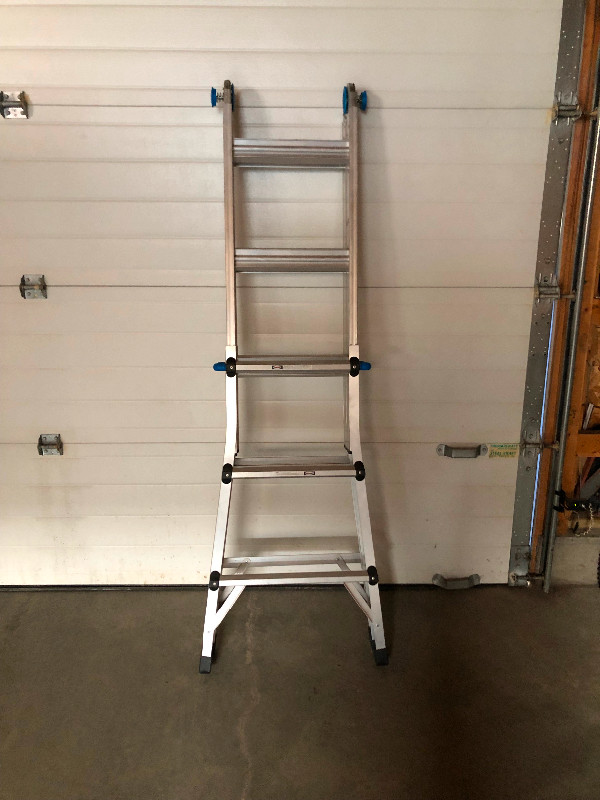 Mastercraft 21 Ft Grade 1A Aluminum MultiTask Ladder. Ladders