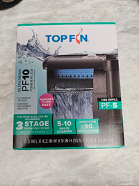 Brand new aquarium filter Topfin PF10