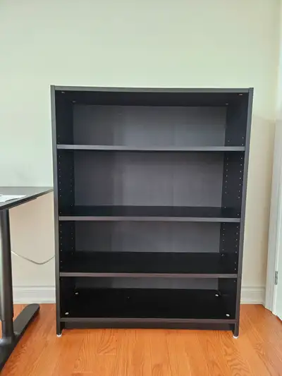 Black 4-Shelf Ikea Bookcase, View more