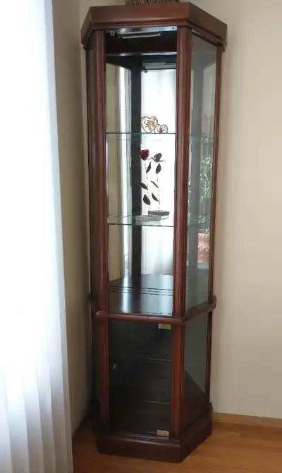 Beautiful Curio Cabinet without upper door, View more