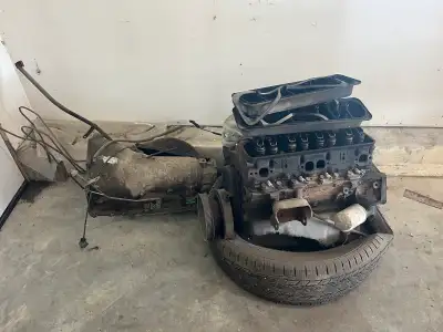 I have a 350 with a 700r4 transmission pulled from an 80’s half ton. It ran and moved, but I’d consi...